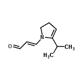 CAS#: 76238-08-9， (2E)-3-(5-Isopropyl-2,3-dihydro-1H-pyrrol-1-yl)acrylaldehyde