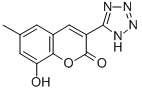 CAS#: 76239-47-9， 8-Hydroxy-6-Methyl-3-(2H-Tetrazol-5-Yl)Chromen-2-One