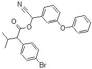 CAS#: 76489-33-3， [Cyano-[3-(Phenoxy)Phenyl]Methyl] 2-(4-Bromophenyl)-3-Methylbutanoate