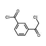 CAS#: 76597-79-0， 3-(Chloroacetyl)benzoyl chloride