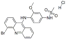 CAS#: 76708-68-4， N-[4-[(4-Bromoacridin-9-Yl)Amino]-3-Methoxyphenyl]Methanesulfonamide Hydrochloride