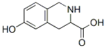 结构式 CAS# 76824-99-2, 6-羟基-1,2,3,4-四氢-异喹啉-3-羧酸