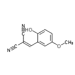 CAS#: 771574-72-2， (2-Hydroxy-5-methoxybenzylidene)malononitrile