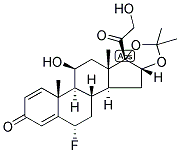结构式 CAS# 77326-96-6, 氟尼缩松