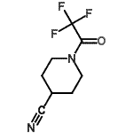 CAS#: 77940-79-5， 1-(Trifluoroacetyl)-4-piperidinecarbonitrile