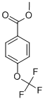 结构式 CAS# 780-31-4, 4-(三氟甲氧基)-苯甲酸甲酯