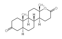 CAS 登录号：7801-32-3， 1,2,4,5-四氢睾酮内酯