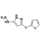 CAS#: 780717-03-5， 3-(2-Furyloxy)-5-hydrazino-1H-pyrazole