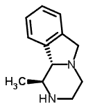 CAS 登录号：79017-20-2， (1S,10bS)-1-甲基-1,2,3,4,6,10b-六氢吡嗪并[2,1-a]异吲哚