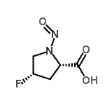 CAS#: 79108-50-2， (4S)-4-Fluoro-1-nitroso-L-proline