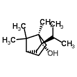 CAS 登录号：791104-76-2， (2S,4R)-2-异丙基-1,7,7-三甲基双环[2.2.1]庚烷-2-醇