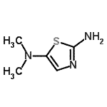 CAS#: 791122-46-8， N<sup>5</sup>,N<sup>5</sup>-Dimethyl-1,3-thiazole-2,5-diamine