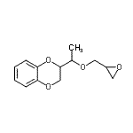 CAS#: 79164-79-7， 2-[1-(2-Oxiranylmethoxy)ethyl]-2,3-dihydro-1,4-benzodioxine