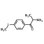 CAS#: 792187-95-2， 2-Amino-1-[4-(methylsulfanyl)phenyl]-1-propanone