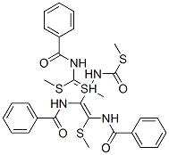 CAS#: 79340-34-4， S-Methyl [[(Benzoylamino)-Methylsulfanylmethylidene]Amino]Methanethioate
