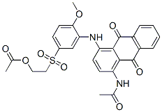 CAS#: 79641-31-9， 2-[3-[(4-Acetamido-9,10-Dioxoanthracen-1-Yl)Amino]-4-Methoxyphenyl]Sulfonylethyl Acetate