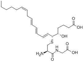 CAS#: 79768-40-4， 11-trans Leukotriene D4