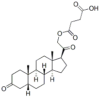 CAS#: 80-96-6， 21-Hydroxy-5beta-Pregnane-3,20-Dione 21-(Hydrogen Succinate)