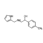 CAS#: 801159-22-8， 1-(4-Methylphenyl)-2-[(1H-pyrrol-2-ylmethyl)amino]ethanol