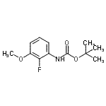 CAS#: 801281-99-2， 2-Methyl-2-propanyl (2-fluoro-3-methoxyphenyl)carbamate