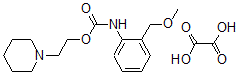 CAS 登录号：80171-68-2， 邻(甲氧基甲基)苯胺基甲酸 2-哌啶乙基酯草酸盐 (1:1)