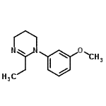 CAS#: 802282-83-3， 2-Ethyl-1-(3-methoxyphenyl)-1,4,5,6-tetrahydropyrimidine