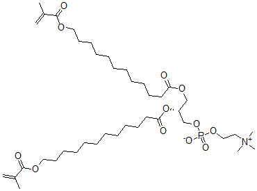 CAS#: 80294-17-3， Bis(1,2-(Methacryloyloxy)Dodecanoyl)Phosphatidylcholine