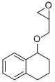 CAS 登录号：80910-10-7， 2-[(1,2,3,4-四氢萘-1-基氧基)甲基]环氧乙烷