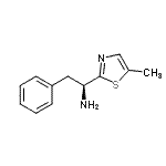 CAS#: 820207-79-2， (1S)-1-(5-Methyl-1,3-thiazol-2-yl)-2-phenylethanamine