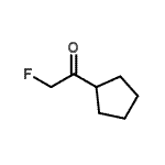 CAS 登录号：823-44-9， 1-环戊基-2-氟乙酮