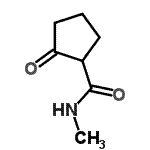 CAS#: 82634-76-2， N-Methyl-2-oxocyclopentanecarboxamide