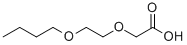 结构式 CAS# 82941-26-2, (2-N-丁氧基乙氧基)乙酸