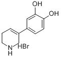 CAS 登录号：83010-36-0， 4-(1,2,5,6-四氢-3-吡啶基)-1,2-苯二醇氢溴酸盐