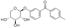 CAS#: 83355-08-2， (4-Methylphenyl)(3-(beta-D-Xylopyranosyloxy)Phenyl)Methanone