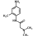CAS#: 83473-61-4， N-(4-Amino-2-methylphenyl)-N<sup>2</sup>,N<sup>2</sup>-dimethylglycinamide