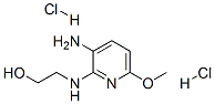 CAS 登录号：83732-76-7， 2-[(3-氨基-6-甲氧基-2-吡啶基)氨基]乙醇二盐酸盐
