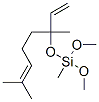 CAS#: 83863-55-2， [(1-Ethenyl-1,5-Dimethyl-4-Hexen-1-Yl)Oxy]Dimethoxymethyl-Silane