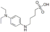 CAS 登录号：84100-60-7， 4-[[4-(二乙基氨基)苯基]氨基]丁烷-1-磺酸