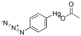 CAS 登录号：84332-83-2， 4-(乙酰氧基汞)苯基叠氮化物