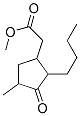 CAS 登录号:84604-48-8, 2-丁基-4-甲基-3-氧代环戊烷乙酸甲酯