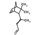 CAS#: 84682-13-3， 3-(3,3-Dimethylbicyclo[2.2.1]hept-5-en-2-yl)-2-butenal