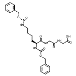 CAS#: 84697-19-8， N<sup>2</sup>,N<sup>6</sup>-Bis[(benzyloxy)carbonyl]-L-lysylglycylglycine