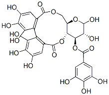 CAS#: 84744-46-7， 3-O-Galloyl-4-O,6-O-[2,2',3,3',4,4'-Hexahydroxy[1,1'-Biphenyl]-6,6'-Diylbiscarbonyl]-D-Glucopyranose