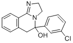 CAS 登录号：84775-00-8， 2,3,5,6-四氢-5-(3-氯苯基)-咪唑并(2,1-a)异喹啉-5-醇