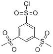 结构式 CAS# 849035-99-0, 3,5-二(甲基磺酰基)苯磺酰氯