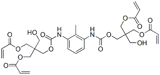 CAS#: 85136-70-5， 2-Propenoic Acid 2-[[[[[3-[[[3-Hydroxy-2,2-Bis[[(1-Oxo-2-Propenyl)Oxy]Methyl]Propoxy]Carbonyl]Amino]Methylphenyl]Amino]Carbonyl]Oxy]Methyl]-2-(Hydroxymethyl)-1,3-Propanediylester