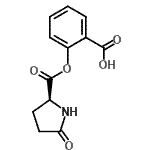 CAS#: 85153-76-0， 2-[(5-Oxo-L-prolyl)oxy]benzoic acid