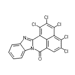 CAS#: 85508-05-0， 1,2,3,4,5-Pentachloro-7H-benzimidazo[2,1-a]benzo[de]isoquinolin-7-one