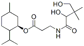 CAS#: 85508-39-0， [1R-[1alpha(R*),2beta,5alpha]]-N-(2,4-Dihydroxy-3,3-Dimethyl-1-Oxobutyl)-beta-Alanine 5-Methyl-2-(1-Methylethyl)Cyclohexyl Ester