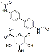CAS#: 85559-84-8， (2S,3S,4S,5R,6S)-6-[2-Acetamido-5-(4-acetamidophenyl)phenoxy]-3,4,5-trihydroxyoxane-2-carboxylic acid
